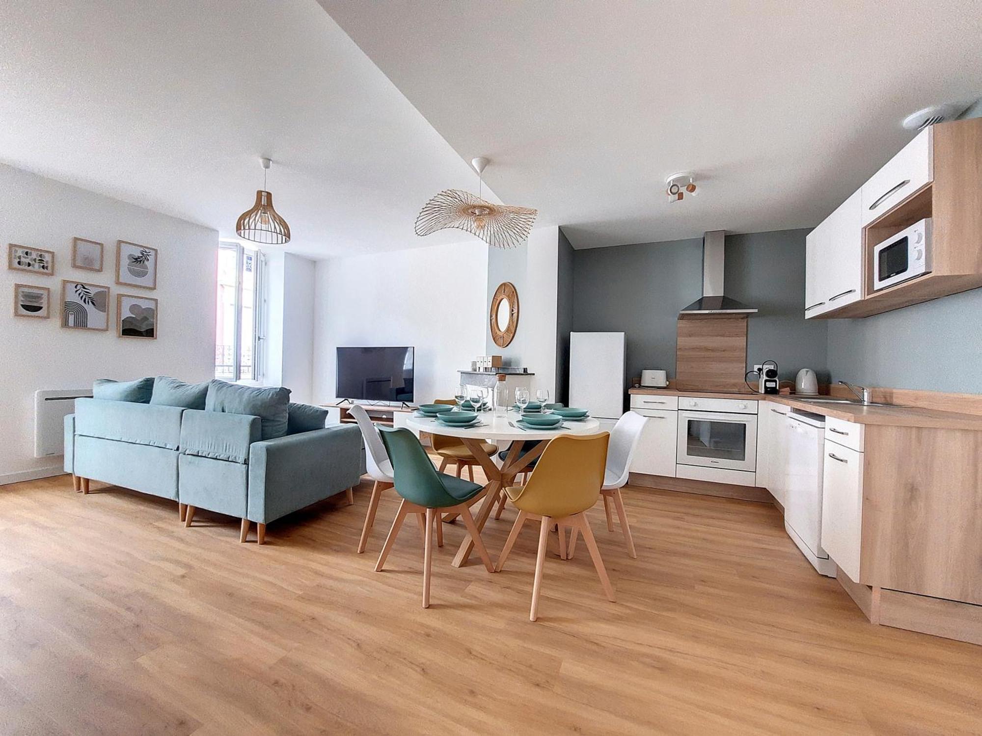 Le Nordique - 2 Chambres - Fibre Wifi - Netflix - Menage Inclus Tarbes Ngoại thất bức ảnh