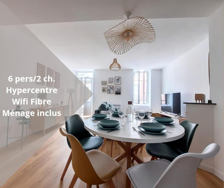 Le Nordique - 2 Chambres - Fibre Wifi - Netflix - Menage Inclus Tarbes Ngoại thất bức ảnh